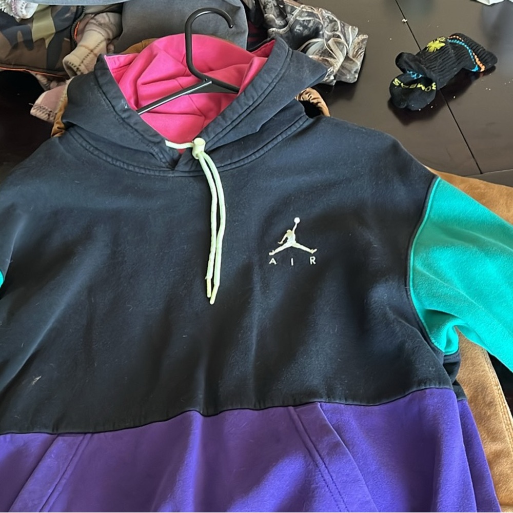 Jordan Kids Hoodie - Black, Pink, Teal, Purple